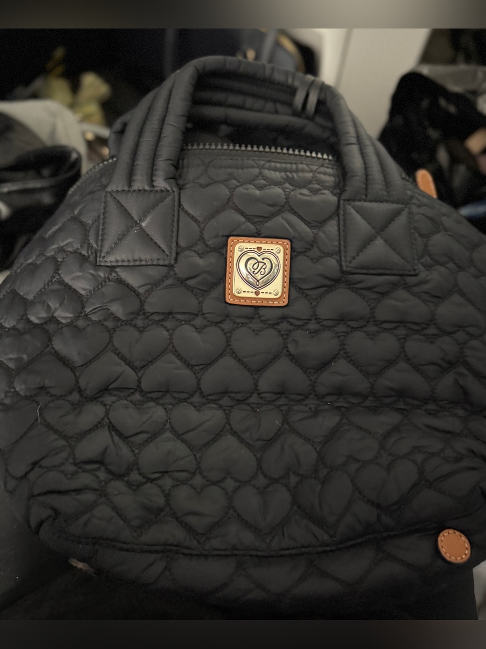 Brighton Kayden Cross Body Satchel (Model H54253) Heart to Heart Collection